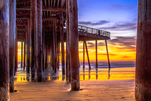 Pismo Pier Sunset