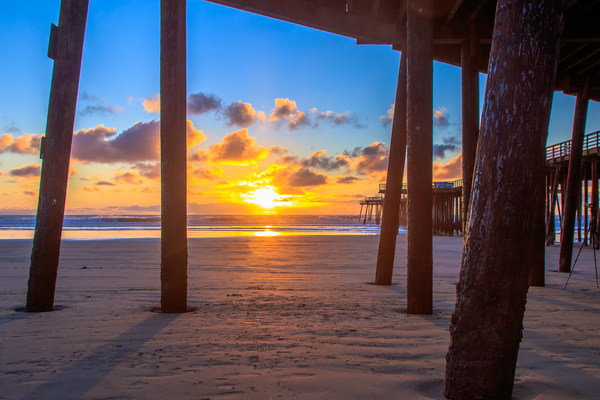 Covered Sunset Print