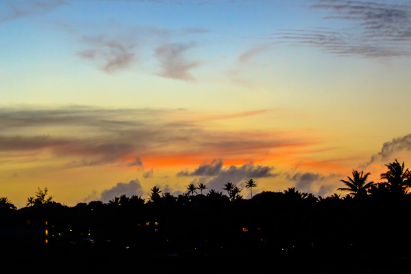 Lihue Sunset Print
