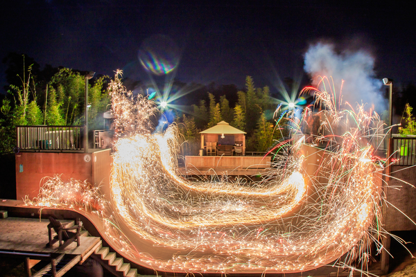 Ramp Fireworks Print