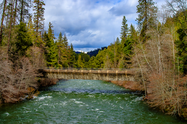Shasta Bridge Print