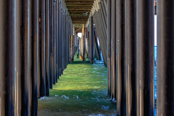 Sun Pier Print