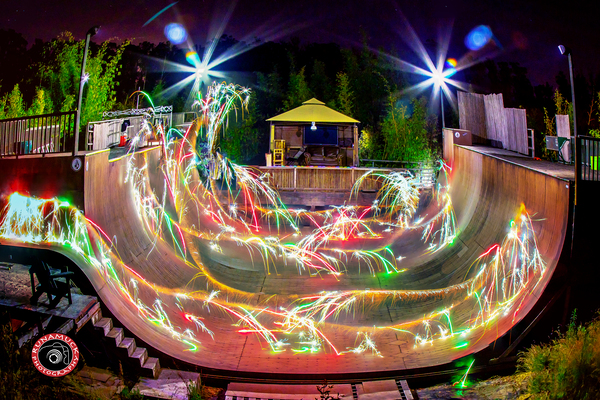 vert firework Print