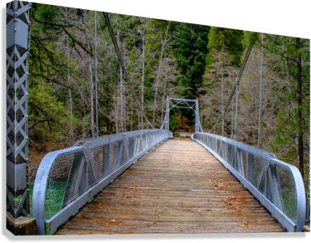 Ghost Bridge Canvas Print