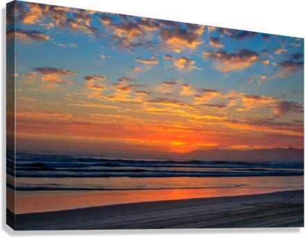 Beach Sunset Canvas Print