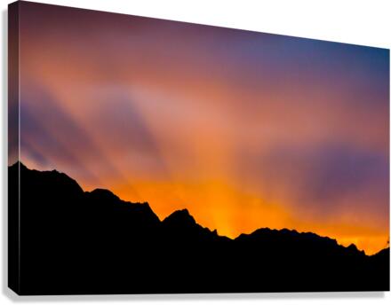 Lihue Rays Canvas Print