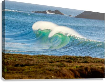 Lighthouse Wave Canvas Print