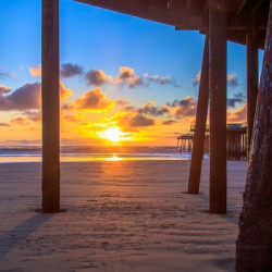 Covered Sunset