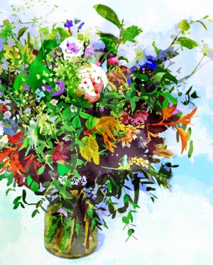 I must have flowers always & always