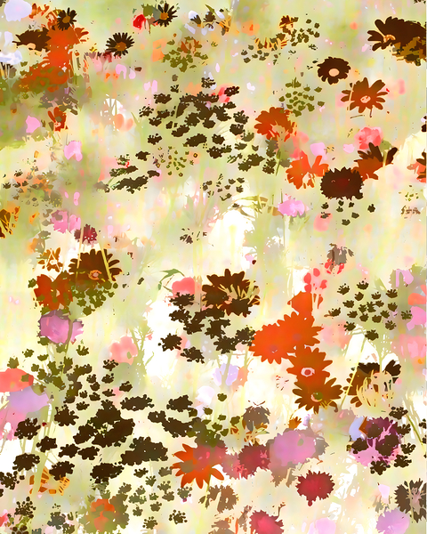 A Sunlit Meadow Print