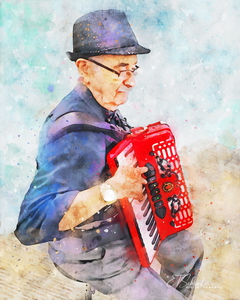 accordion player