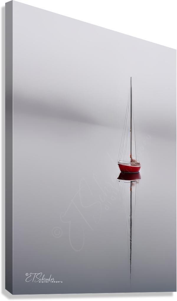 Solitary Maritime Sentinel Canvas Print