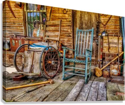 empty seats Canvas Print
