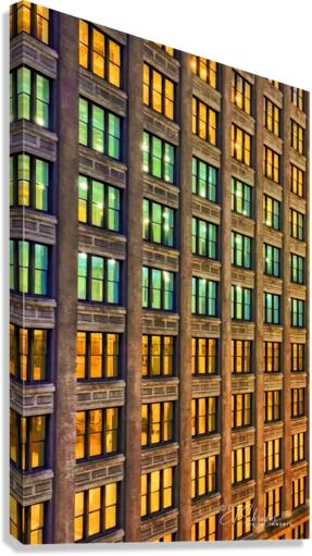 skewed view Canvas Print