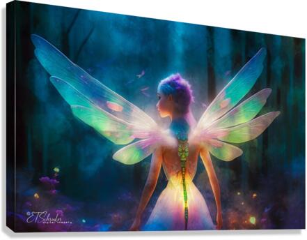 forest pixie Canvas Print