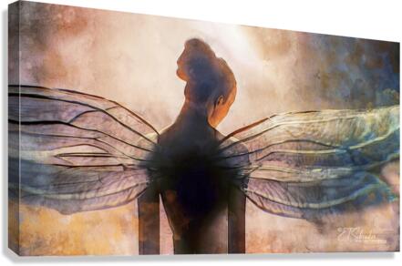 pixie wings Canvas Print