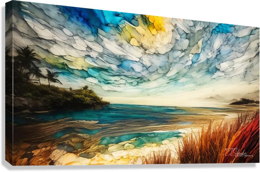 beach  8 Canvas Print