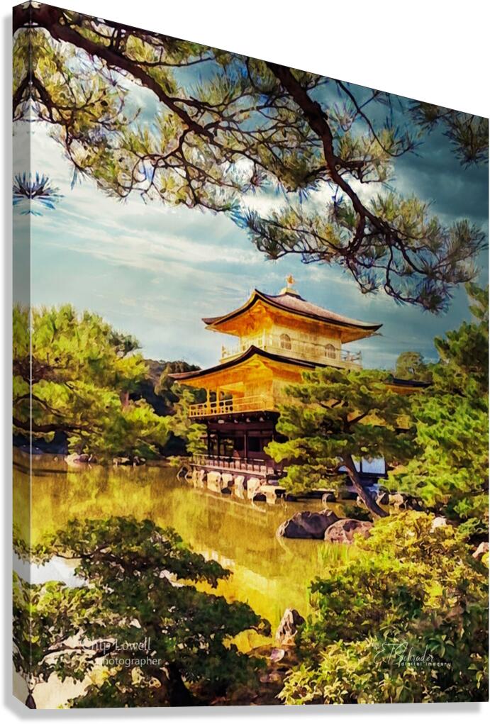 buddhist temple Canvas Print
