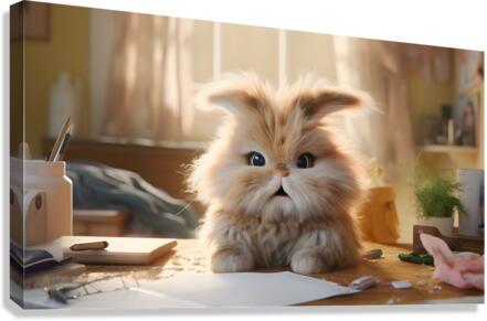 A Notebook Tale. Canvas Print