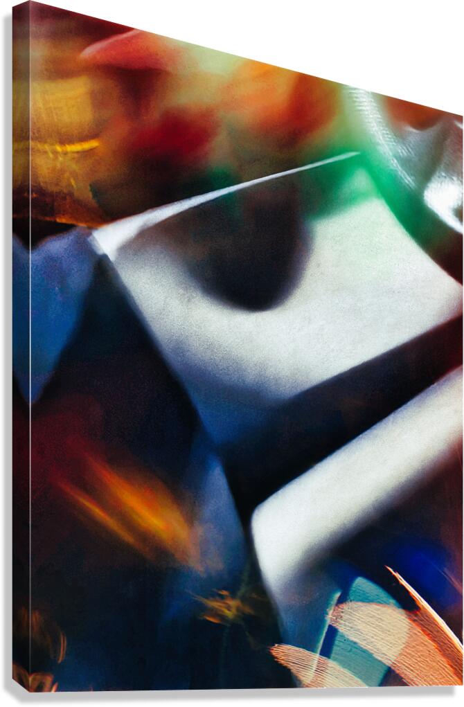 En suspens Canvas Print