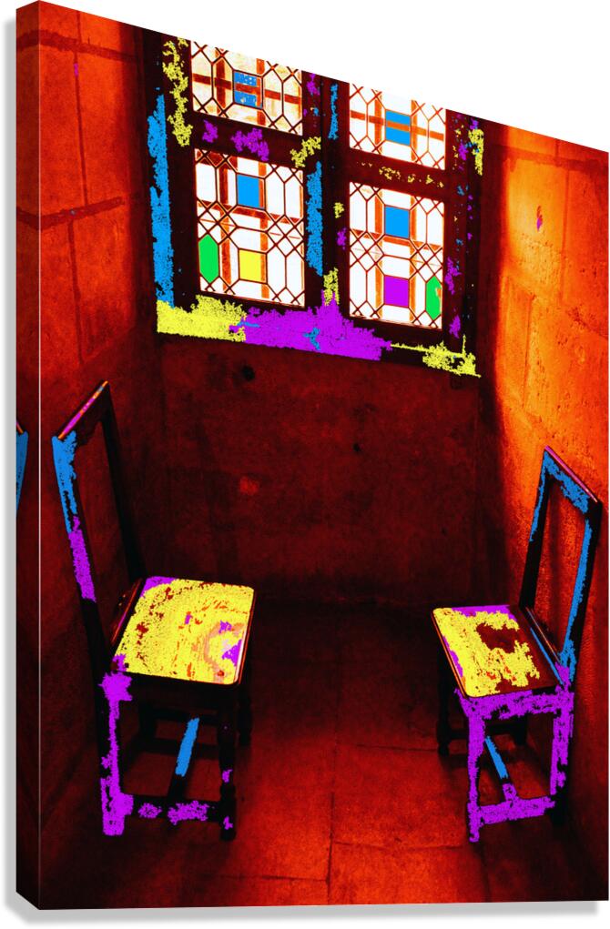 Confidences Canvas Print