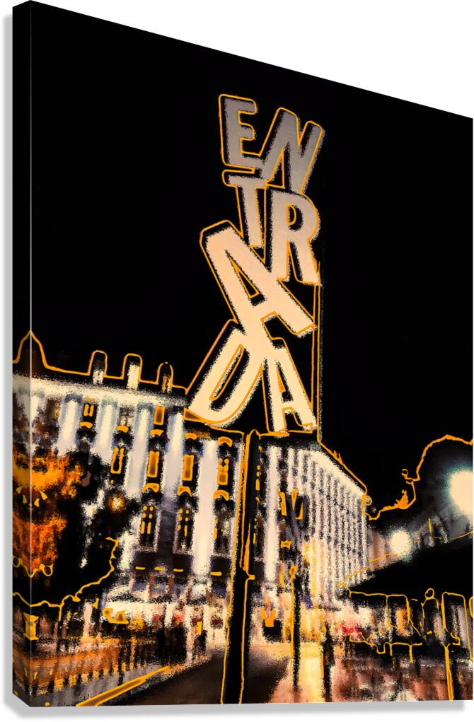Entrada Canvas Print