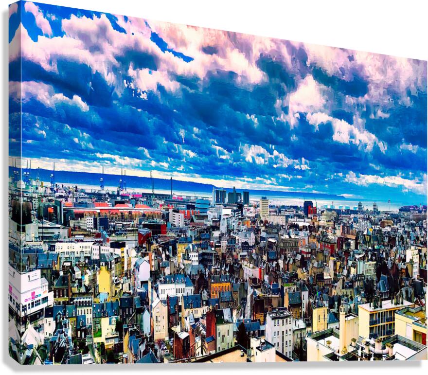 LEstuaire Canvas Print