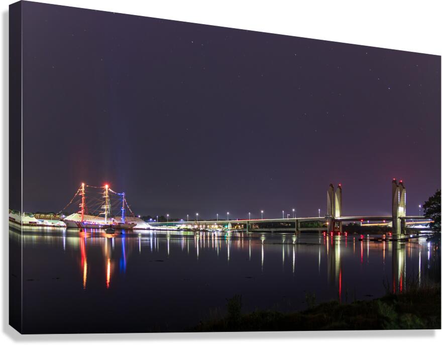 Dark Eagle Canvas Print