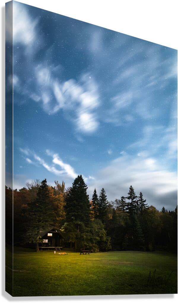 Camp Canvas Print
