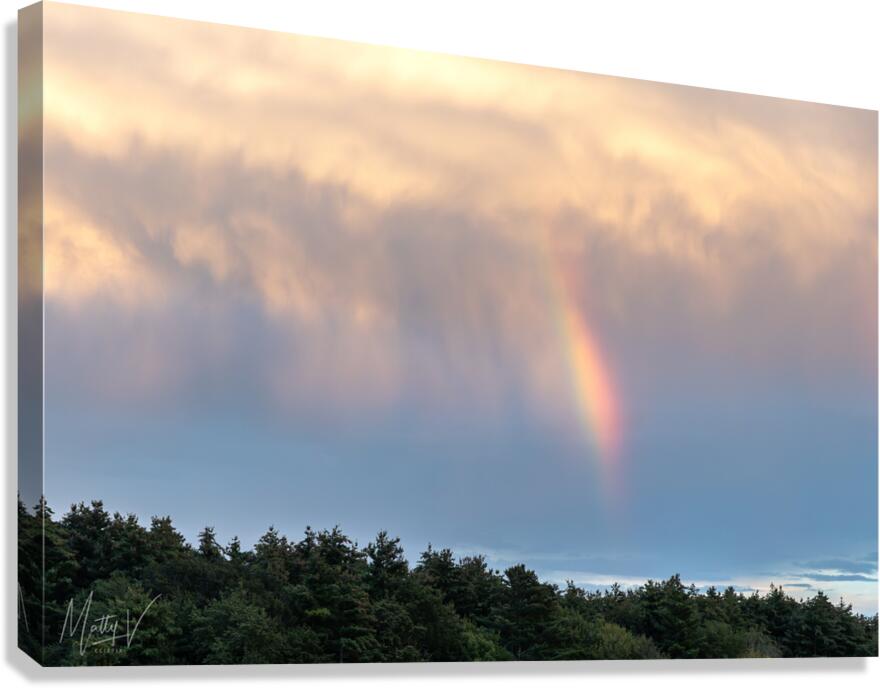 Rain Bender Canvas Print
