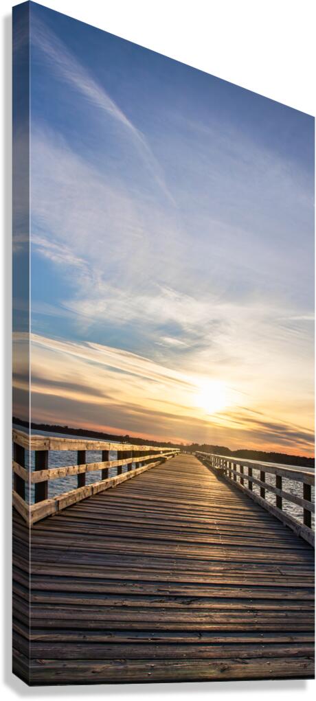 Embarcadere Canvas Print