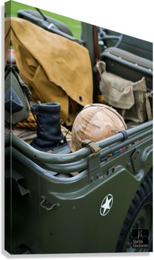 Collection army Canvas Print