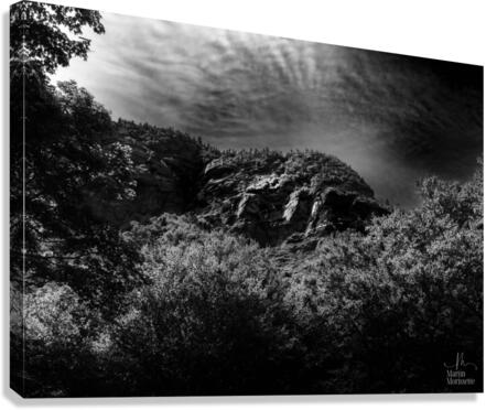Green mountain VT Canvas Print