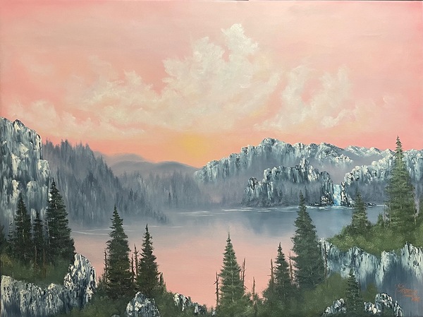 Rugged Sunrise by Ken A Thomas