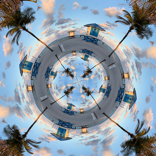 098 Beach Golden Hour by ec360view
