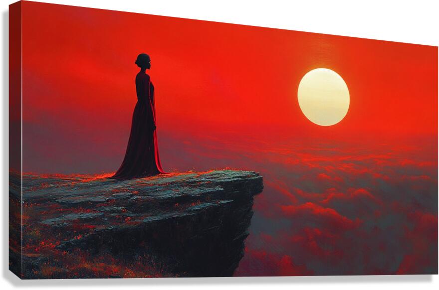 Red Sky Canvas Print