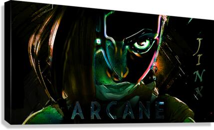 JINX UNCHAINED 2 Canvas Print