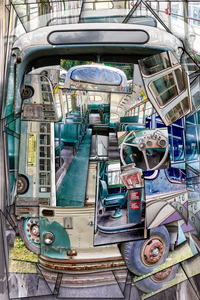 Retired Trolley Bus