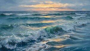 a stunning impressionist painting of the zluXbrXh