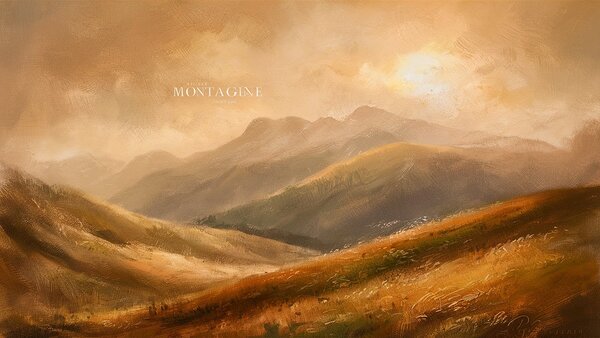 a captivating impressionist painting of  1hRYbRT0 Print