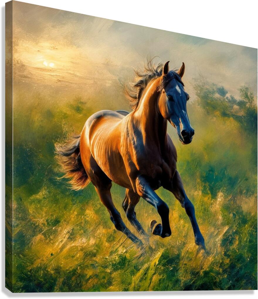 a stunning impressionist painting that c LcGmYI2g Canvas Print