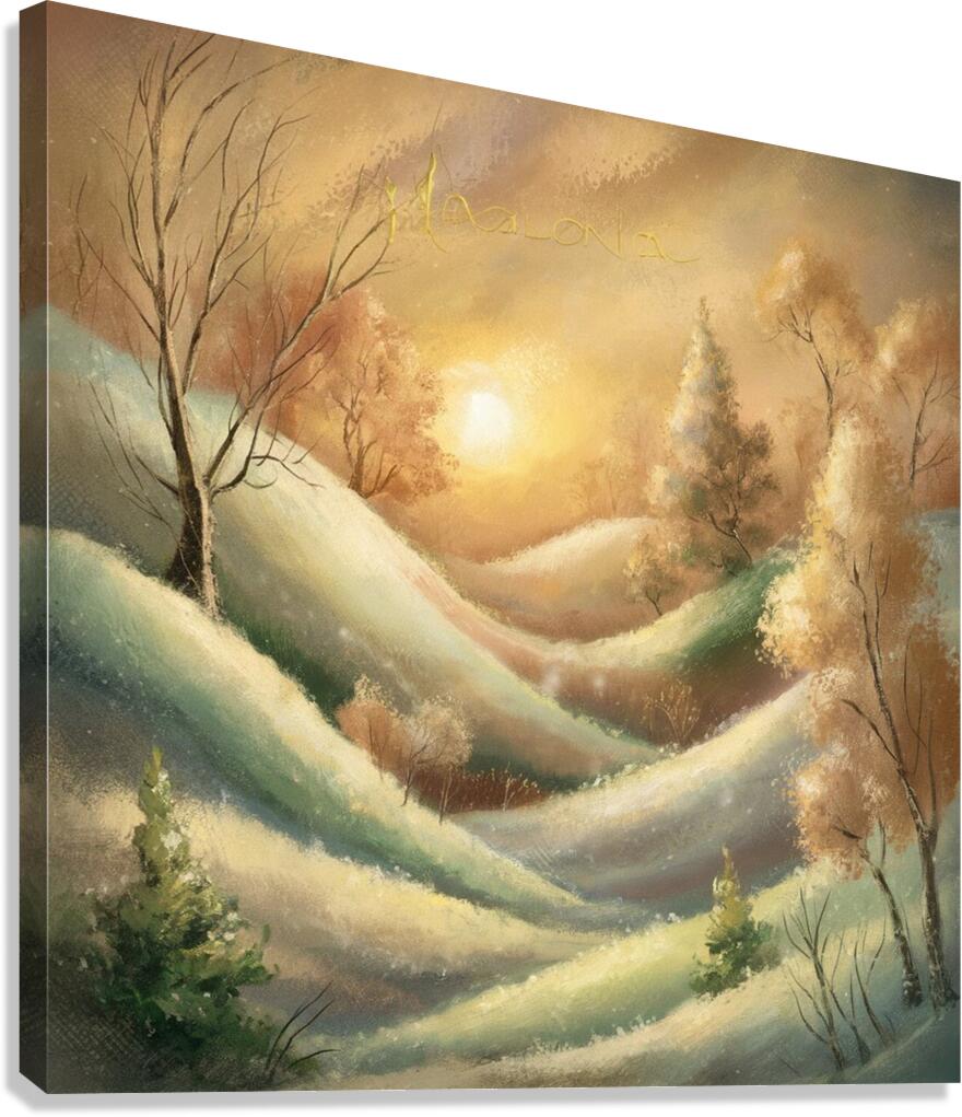 an enchanting impressionist painting dep U0 i99Vb Canvas Print