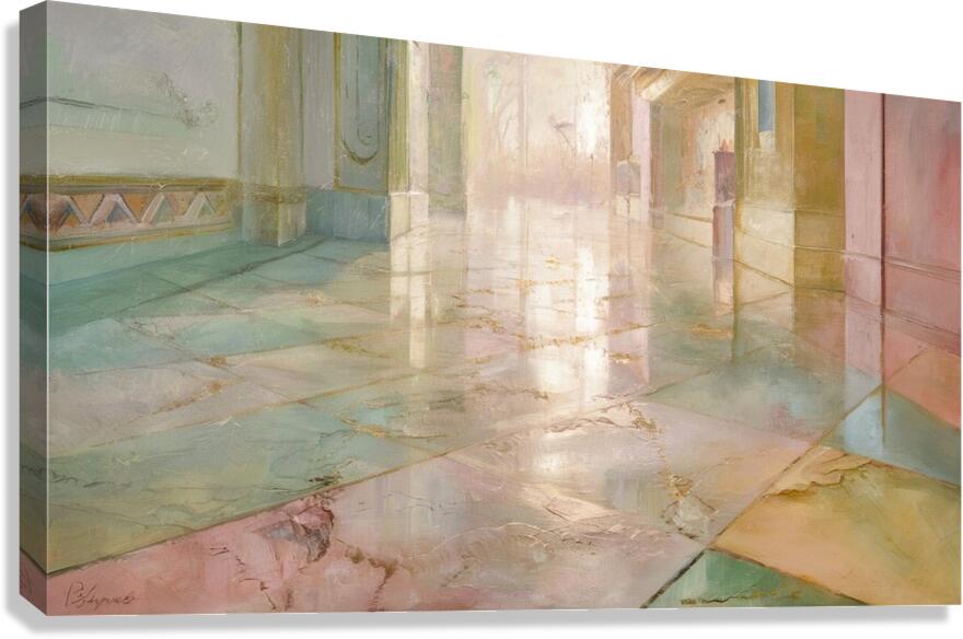 a mesmerizing impressionist painting cap qOyUDT0t Canvas Print