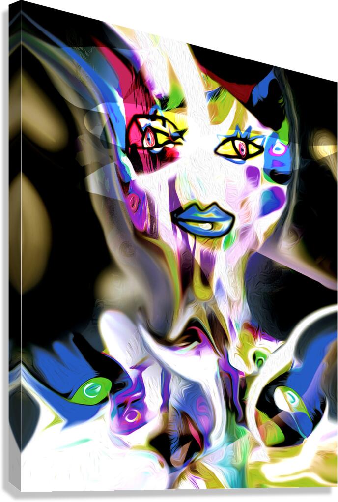 digi10cropped Canvas Print