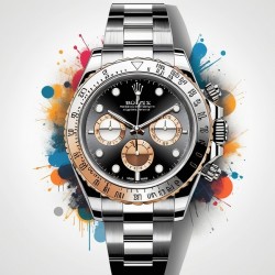  Abstract Elegant Rolex Art