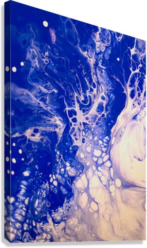 Blue Wave 0 Canvas Print