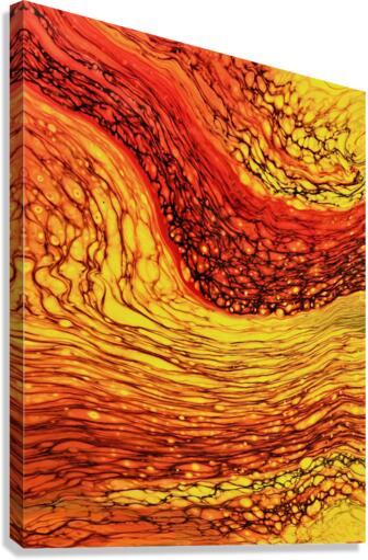 Lava Canvas Print