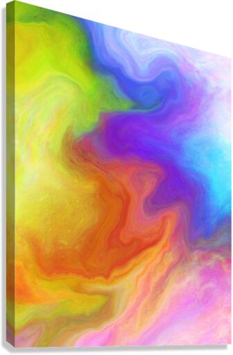 Vibrating  Canvas Print