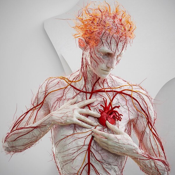 Intricate Tapestry: Exploring the Human Form Through Art and Science by MossArt