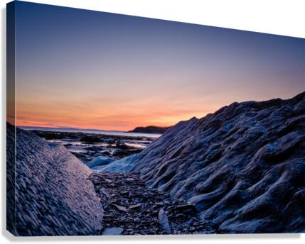Bleu marin Canvas Print